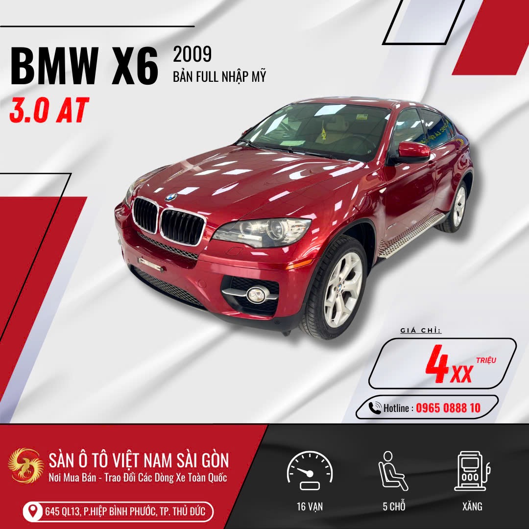 BMW X6 Xdrive35i 2009