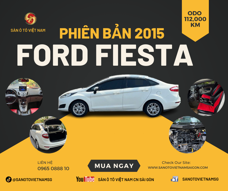 FORD FIESTA 1.5AT TREND 2015