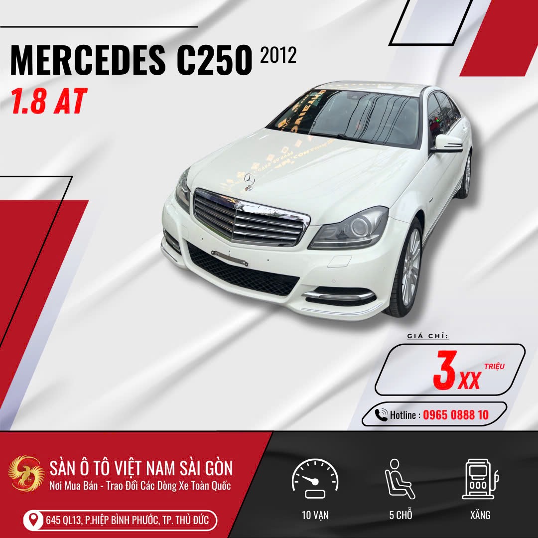 MERCEDES C250 1.5 AT 2012