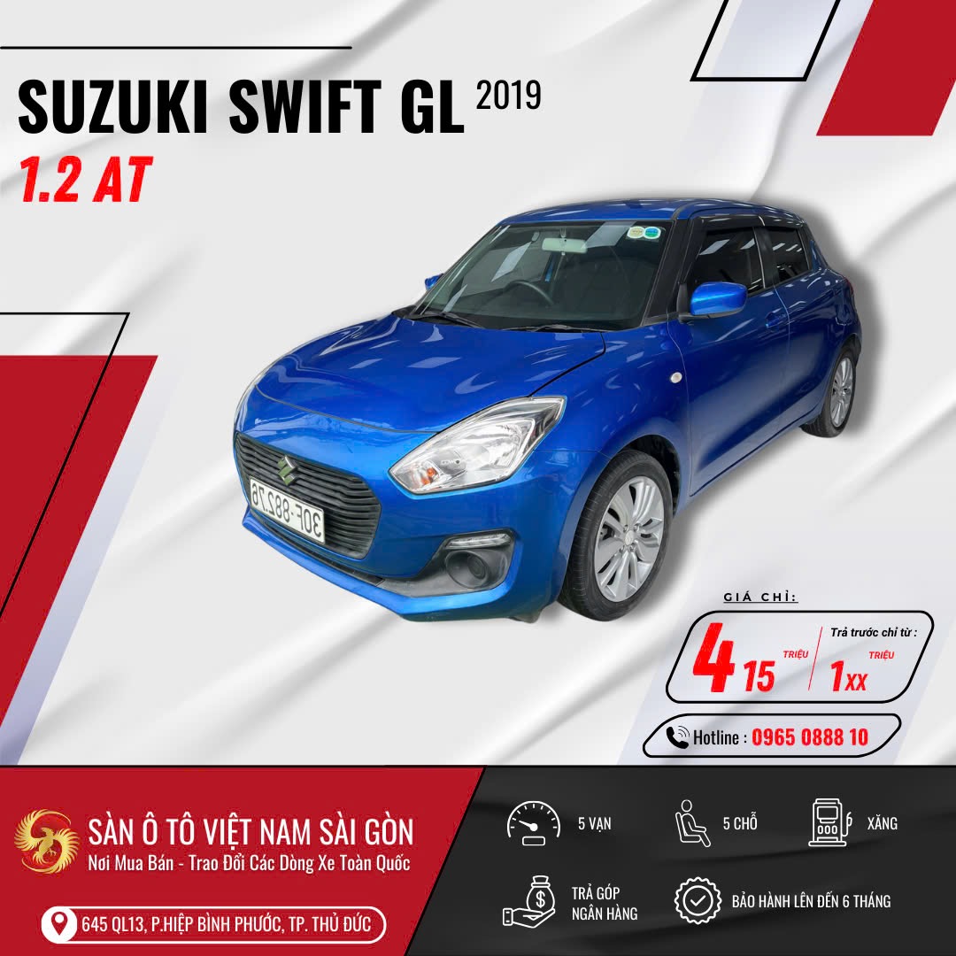 Suzuki Swift GL 1.2AT 2019