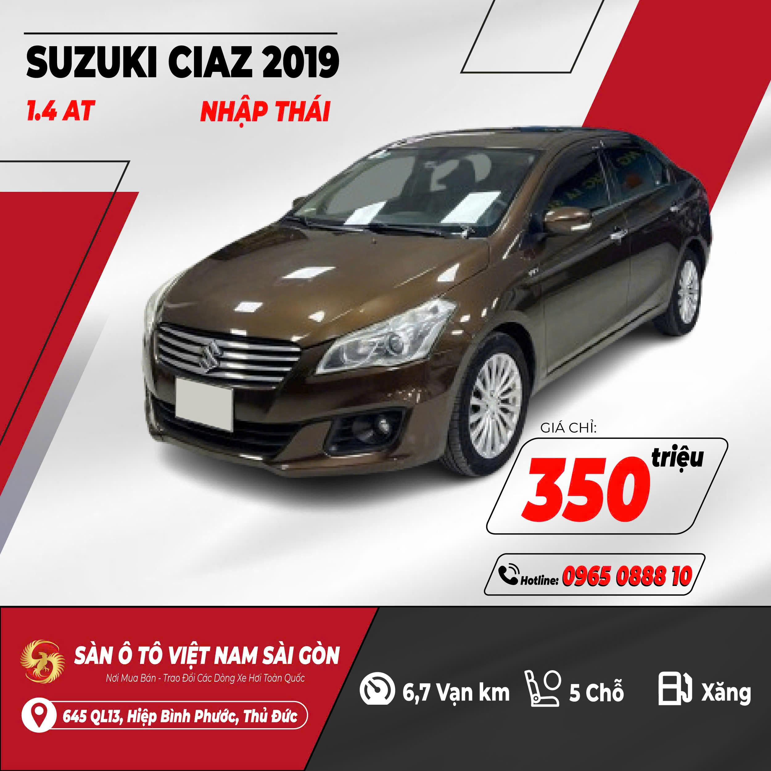 Suzuki Ciaz 2019 1.4AT