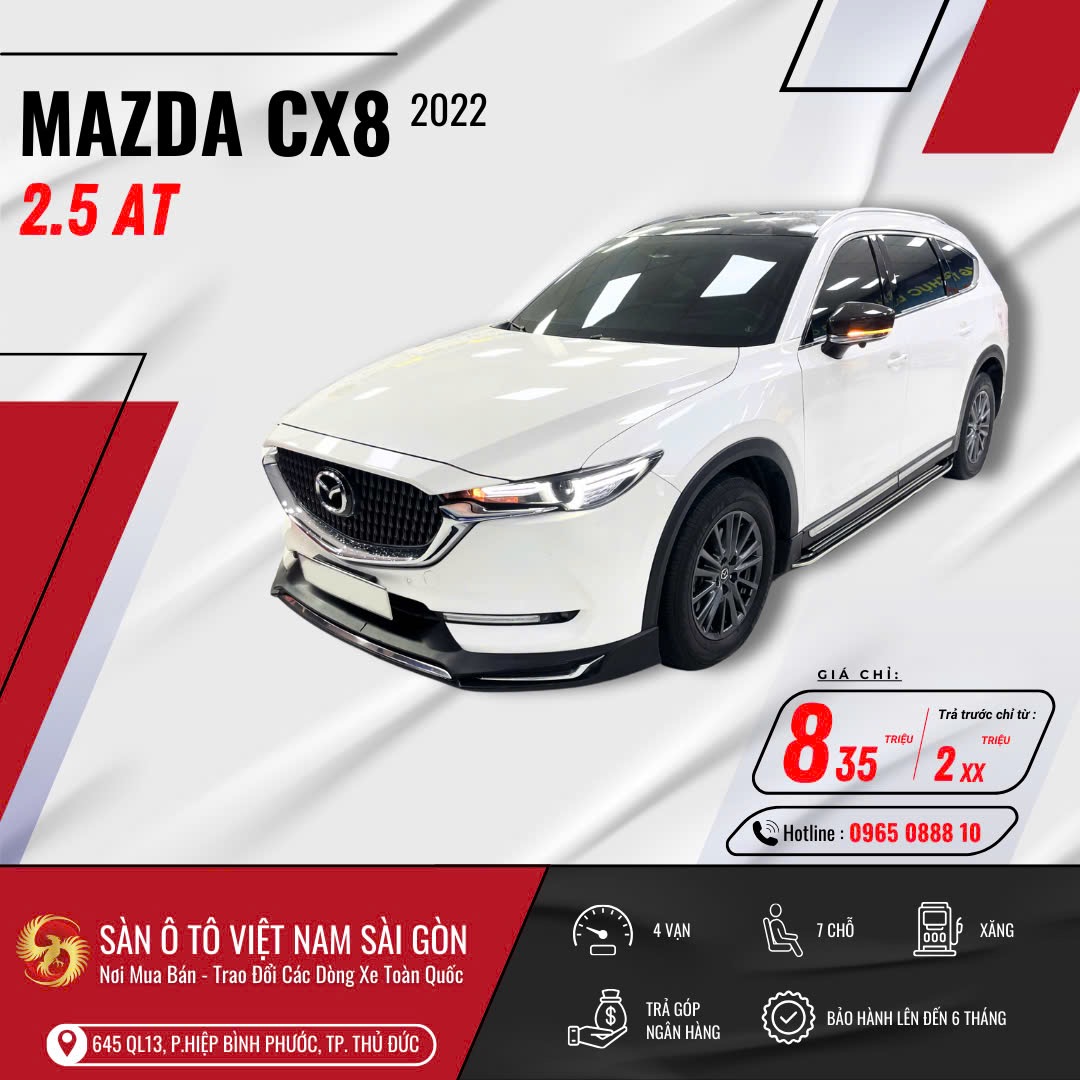 MAZDA CX8 2.5 G Premium 2022