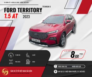 Ford Territory Titanium X (2023)